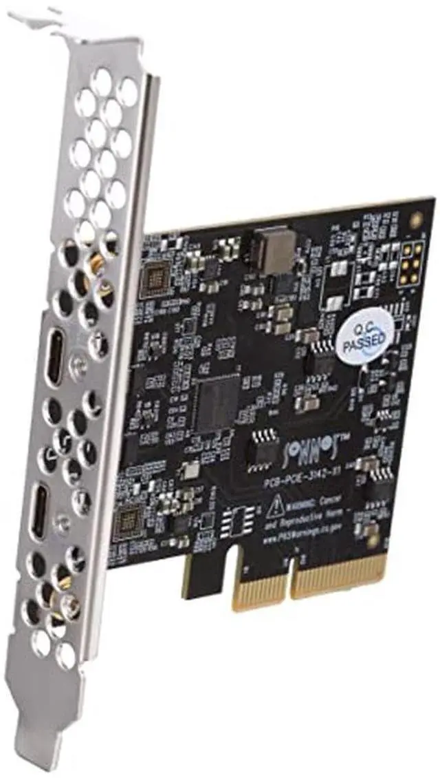 Alt view image 4 of 4 - Sonnet Allegro USB 3.1, Two-Port USB-C 10Gb PCIe Card (USB3C-2PM-E)