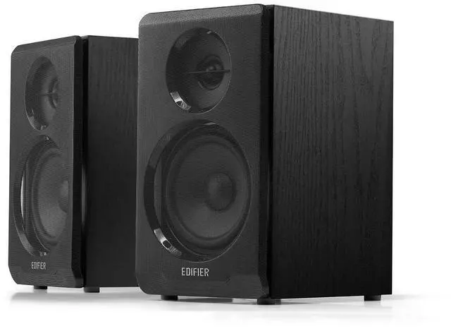 Main image of Edifier R33BT Active Bluetooth Computer Speakers - 2.0 Bookshelf Speaker - Powered Studio Monitor, Black - Pair