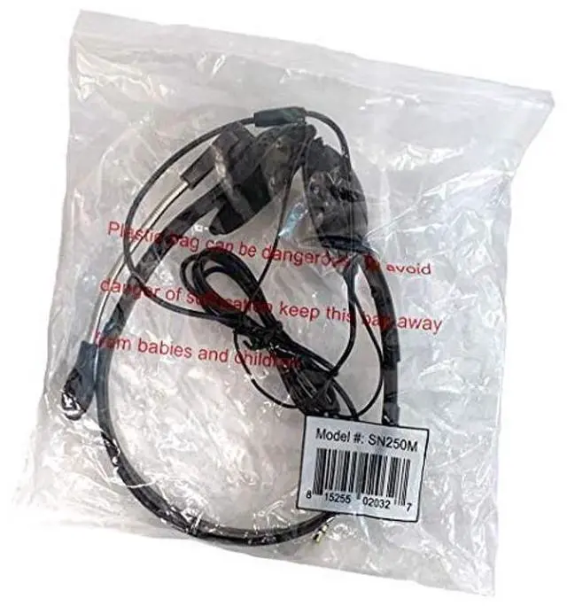 Alt view image 5 of 5 - Soundnetic Bulk Classroom Headphones 10 Pack Disposable Stereo Headsets with Boom Mic & 3.5mm Plug  Ideal for Schools & Testing