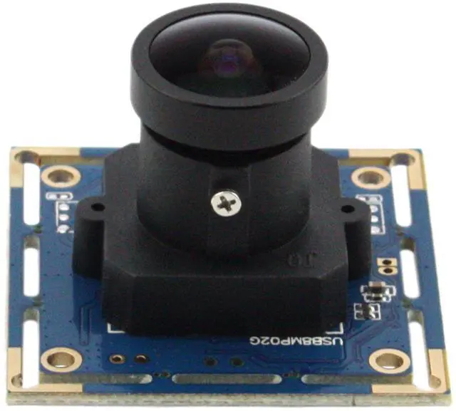 Alt view image 2 of 5 - ELP 170degree fisheye Lens 8MP Camera Module with USB Port for HD high Resolution Video Image View