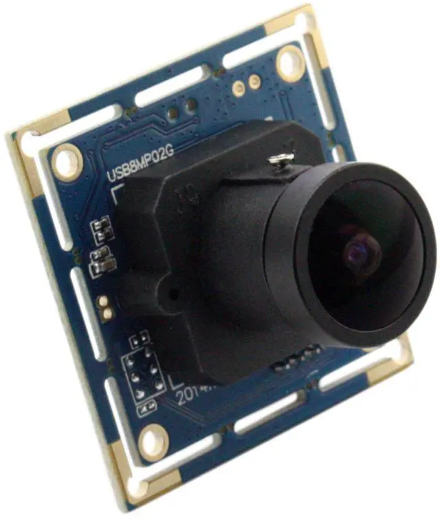 Alt view image 4 of 5 - ELP 170degree fisheye Lens 8MP Camera Module with USB Port for HD high Resolution Video Image View
