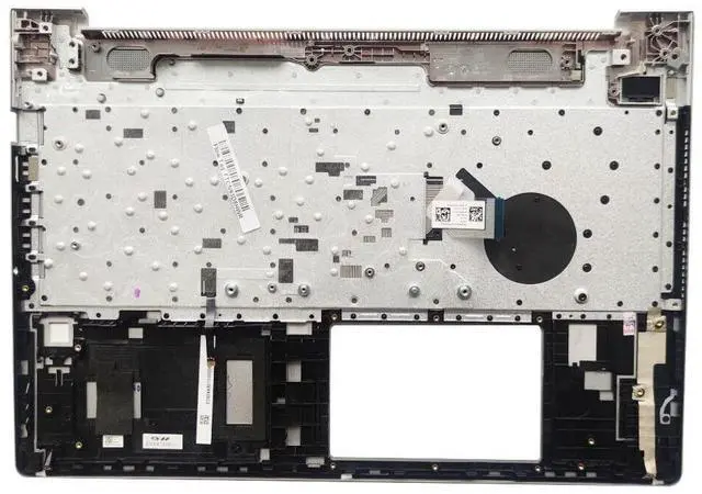 Alt view image 2 of 5 - LTPRPTS Replacement Laptop Upper Case Palmrest Backlit Keyboard Assembly Part for HP ProBook 450 G6 450 G7 L45090-001 Sliver