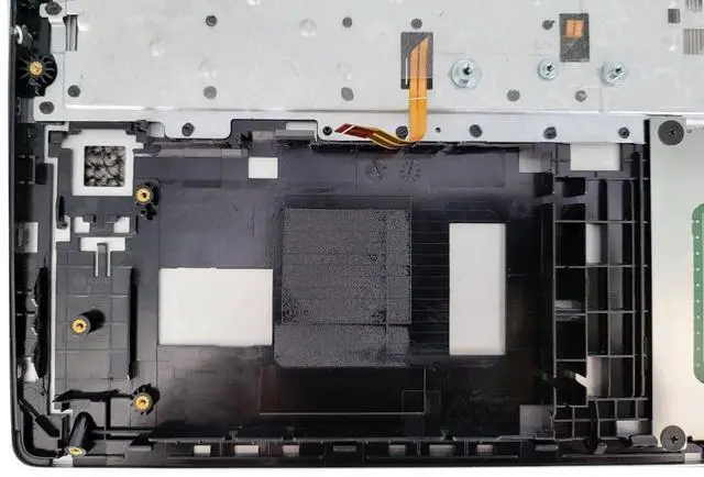 Alt view image 3 of 5 - LTPRPTS Replacement Laptop Upper Case Palmrest Backlit Keyboard Assembly Part for HP ProBook 450 G6 450 G7 L45090-001 Sliver