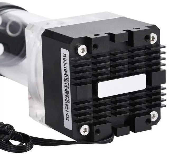 Alt view image 5 of 5 - 800L/H 8W 7V Water Cooling Pump with 4 Meters Pump Head & LED Power Indicator G1/4 Thread Fast Heat Dissipation CPU Cooling System (17cm Black)