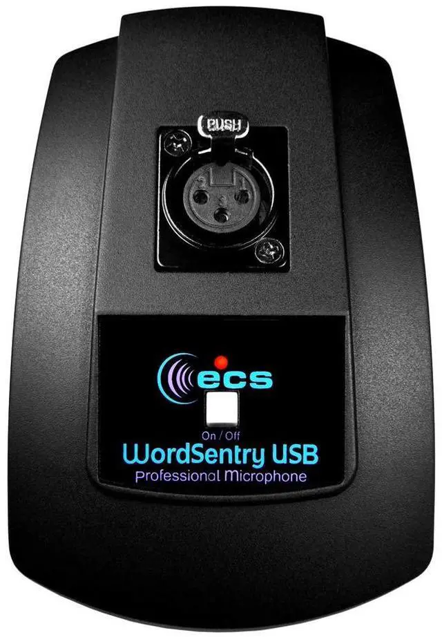 Alt view image 4 of 5 - ECS WordSentry 19" USB Gooseneck Microphone for Computer, Noise-Cancelling, Unidirectional, Mute Button, Streaming, Voice Over, Podcasting, Gaming, Hands-Free Dictation, Meetings, Video Conferencing