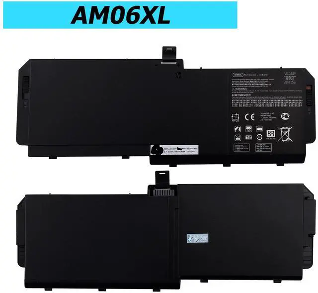 Alt view image 2 of 3 - Vvsialeek AM06XL Laptop Battery Compatible with HP ZBook 17 G5 G6 Series Notebook HSTNN-IB8G
