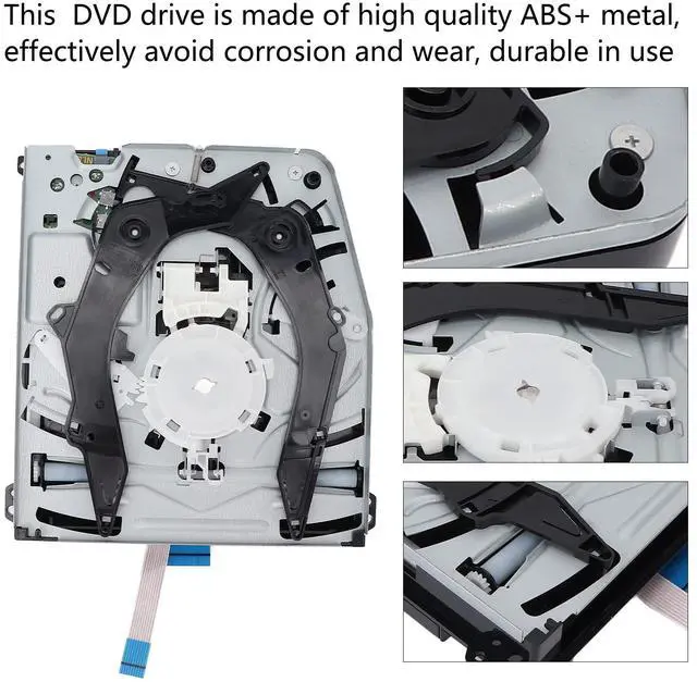 Alt view image 2 of 5 - Hilitand DVD-ray Drive for PS4 Pro Internal Disc Drive Replacement, 8X DVD, ABS+Metal, PCIe x4, Portable Design