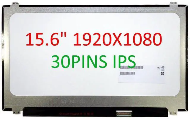 Alt view image 4 of 5 - FULLCOM New LCD Replacement Screen 15.6 Inch (with Tabs) FHD 1920x1080 30 Pin Matte Compatible with VIVOBOOK F510UA-AH51 for Laptop/Display/Screen/LCD