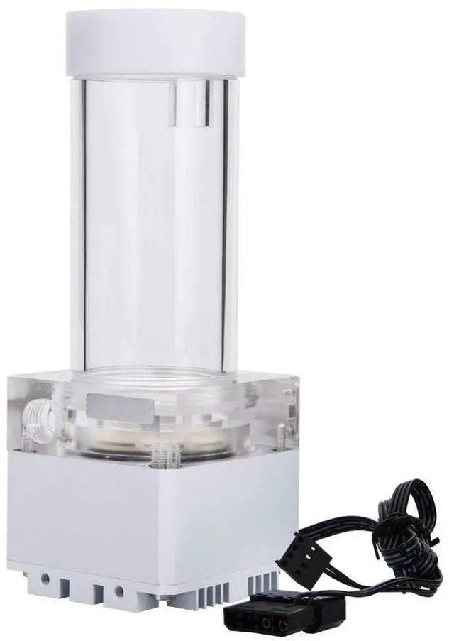 Main image of 800L/H 8W 7V Water Cooling Pump with 4 Meters Pump Head & LED Power Indicator G1/4 Thread Fast Heat Dissipation CPU Cooling System (17cm White)