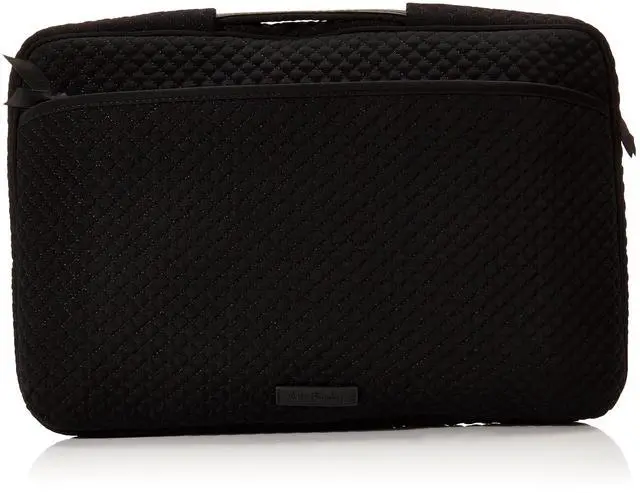 Alt view image 2 of 5 - Vera Bradley Women's Microfiber Laptop Organizer, True Black, One Size