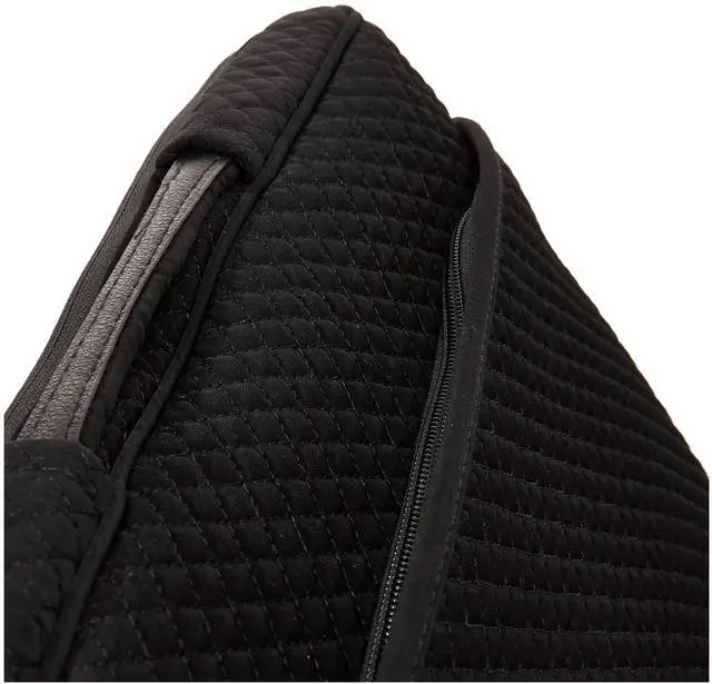 Alt view image 4 of 5 - Vera Bradley Women's Microfiber Laptop Organizer, True Black, One Size