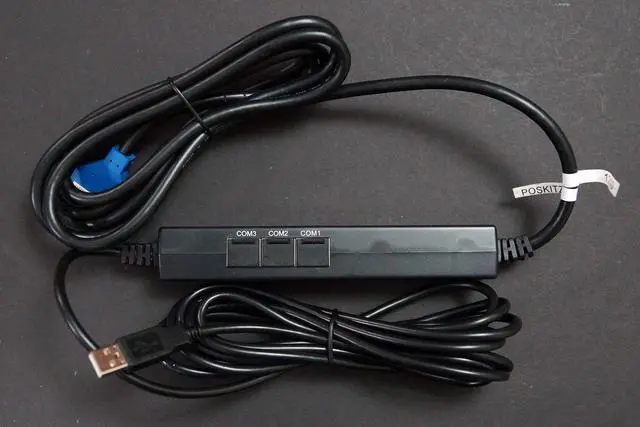 Main image of Verifone Cable for MX8xx Series: Ethernet USB- Device Blue (CBL-23741-02-R)