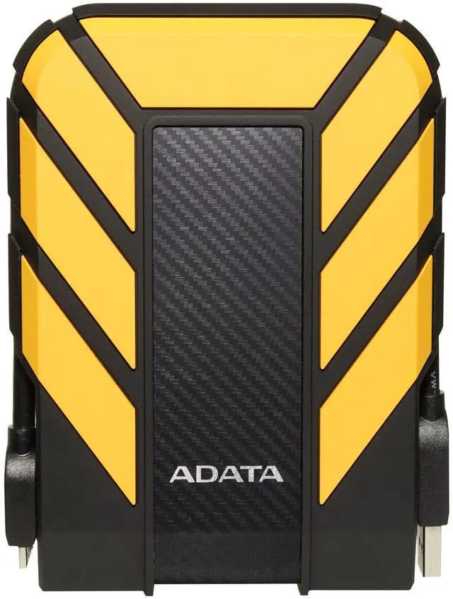 Alt view image 2 of 5 - ADATA HD710 Pro 2TB USB 3.1 IP68 Waterproof/Shockproof/Dustproof Ruggedized External Hard Drive, Yellow (AHD710P-2TU31-CYL)