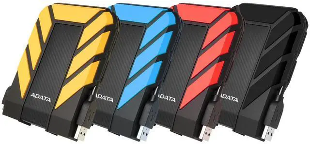 Alt view image 5 of 5 - ADATA HD710 Pro 2TB USB 3.1 IP68 Waterproof/Shockproof/Dustproof Ruggedized External Hard Drive, Yellow (AHD710P-2TU31-CYL)