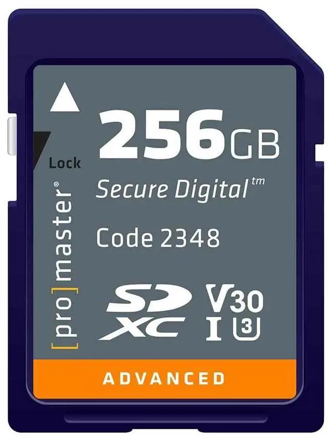 Alt view image 2 of 2 - ProMaster SDXC 256GB Advanced