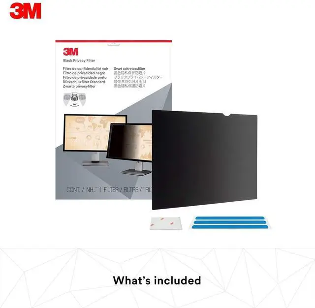 Alt view image 2 of 5 - 3M Privacy Filter Black, Matte, Glossy