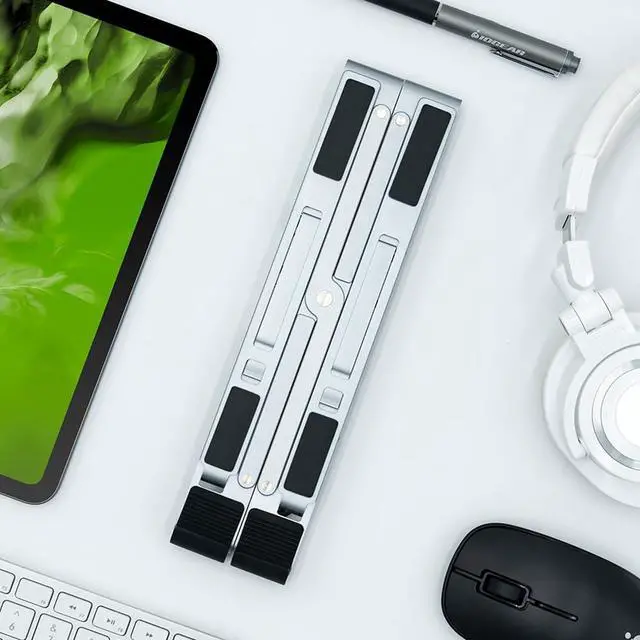 Alt view image 5 of 5 - IOGEAR Dock Pro 6-in-1 4K Dock Stand, Foldable Laptop Stand with Docking Station, HDMI 4K30hz (3440x1440 60Hz), 2X USB-A, USB-C Data, 100W, Fast Role Swap, Windows 10 11, macOS, GUD3C4K1LS