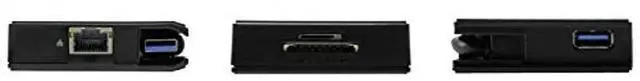 Alt view image 4 of 5 - VisionTek VT100 Portable USB-A Dual Monitor Hub - 1x HDMI, 1x VGA, 2x USB Ports, micro/SD Reader, Ethernet for Windows