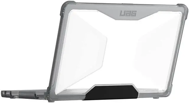 Alt view image 3 of 5 - URBAN ARMOR GEAR UAG Designed for Microsoft Surface Laptop SE Case 2022 11.6 inch Screen Laptop for Education Clear Translucent Ice Rugged Shockproof Plyo Military Drop Tested Laptop Cover