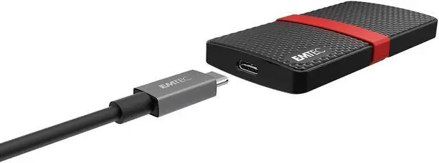 Alt view image 4 of 5 - Emtec X200 Power Plus 512GB mSATA Portable Solid State Drive (SSD) - ECSSD512GX200