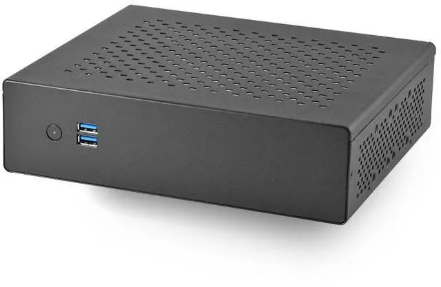 Main image of MITXPC MX500-USB3 Compact Mini-ITX Case, Fanless, USB 3.0, Wall & VESA Mount