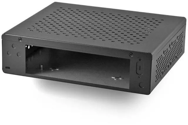 Alt view image 2 of 5 - MITXPC MX500-USB3 Compact Mini-ITX Case, Fanless, USB 3.0, Wall & VESA Mount