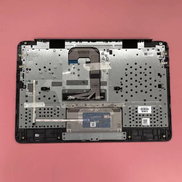 Alt view image 4 of 5 - Replacement for HP Chromebook 14 G6 CB14G6 CelN4000 15.6" Laptop Upper Case Palmrest Keyboard Touchpad Assembly Part L90459-001