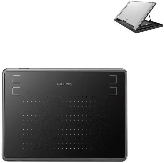 Main image of HUION Inspiroy H430P OSU Graphic Drawing Tablet Bundle with ST300 Adjustable Drawing Tablet Stand