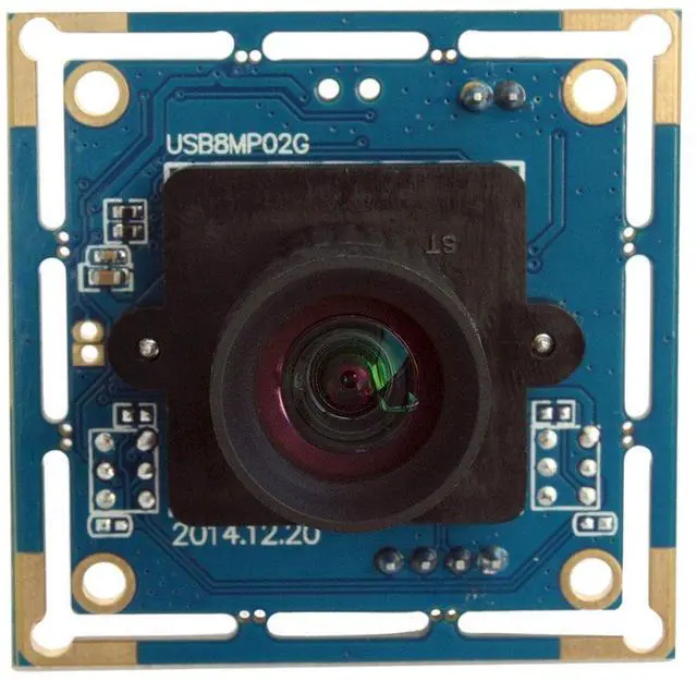 Main image of ELP 8mp USB Camera Wide Angle PC Camera for Computer Mini Lightburn Camera for Laser Engraver UVC USB2.0 4K Camera 8mp Monitoring Octoprint 3D Printer USB Security Camera for Jetson Nano