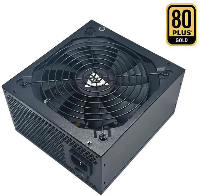 Alt view image 2 of 5 - Apevia ATX-PR600W Prestige 600W 80+ Gold Certified, RoHS Compliance, Active PFC ATX Gaming Power Supply