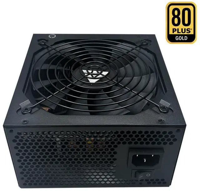 Alt view image 3 of 5 - Apevia ATX-PR600W Prestige 600W 80+ Gold Certified, RoHS Compliance, Active PFC ATX Gaming Power Supply