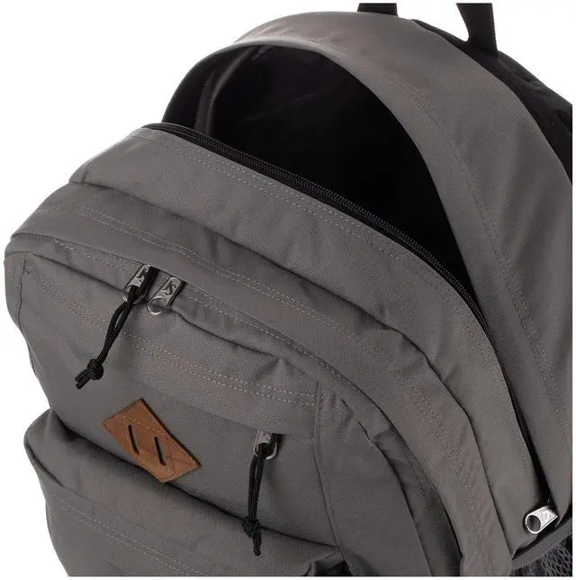 Alt view image 5 of 5 - JanSport Main Campus Backpack - Travel or Work backpack w 15-Inch Laptop Sleeve and Dual Water Bottle Pockets, Graphite Grey