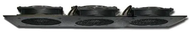 Alt view image 2 of 4 - Coolerguys Pre-Set Thermal Controlled Cooling Kits for Cabinets, AV, and Components (Triple 120mm, Thermal Plastic)