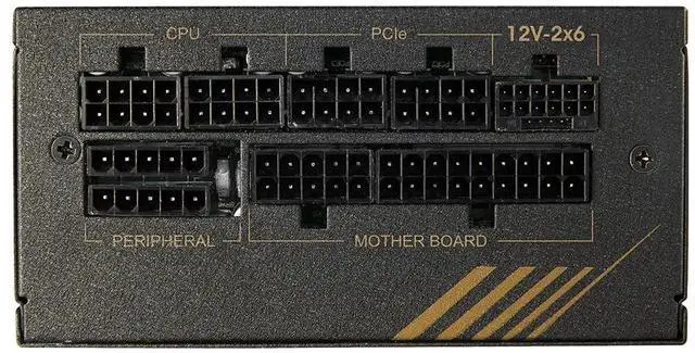 Alt view image 2 of 5 - FSP Dagger Pro SFX Power Supply, 80 Plus Gold, ATX 3.1 PCIe 5.1, Full Modular (SDA2-850-Gen5)
