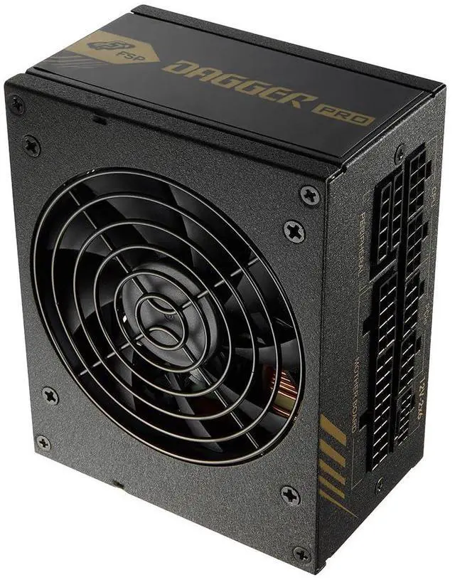 Alt view image 4 of 5 - FSP Dagger Pro SFX Power Supply, 80 Plus Gold, ATX 3.1 PCIe 5.1, Full Modular (SDA2-850-Gen5)