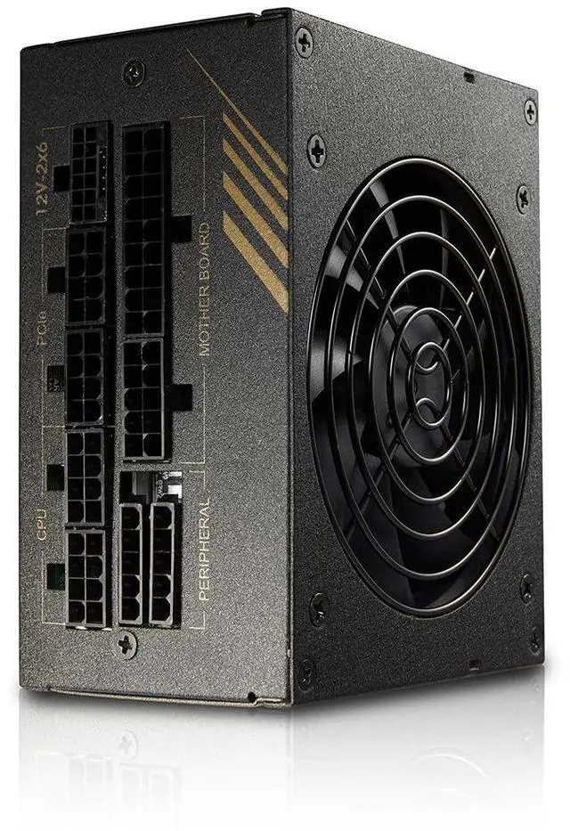 Alt view image 5 of 5 - FSP Dagger Pro SFX Power Supply, 80 Plus Gold, ATX 3.1 PCIe 5.1, Full Modular (SDA2-850-Gen5)