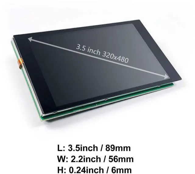 Alt view image 5 of 5 - innomaker Raspberry Pi LCD Display TFT Capacitive Touch Screen 3.5 Inch 320×480 for Rasp Pi 5 4 3 B+ Raspberry pi x Display Terminals