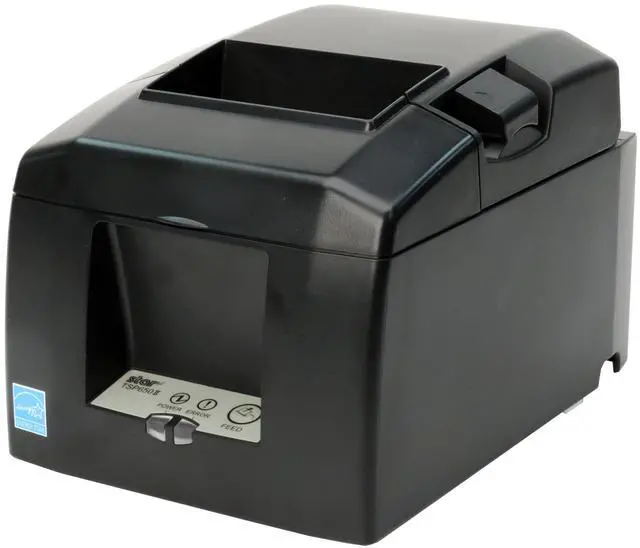 Main image of Star Micronics TSP654IICLOUDPRNT USB / Ethernet (LAN) Thermal Receipt Printer with CloudPRNT, Cutter, and External Power Supply - Gray