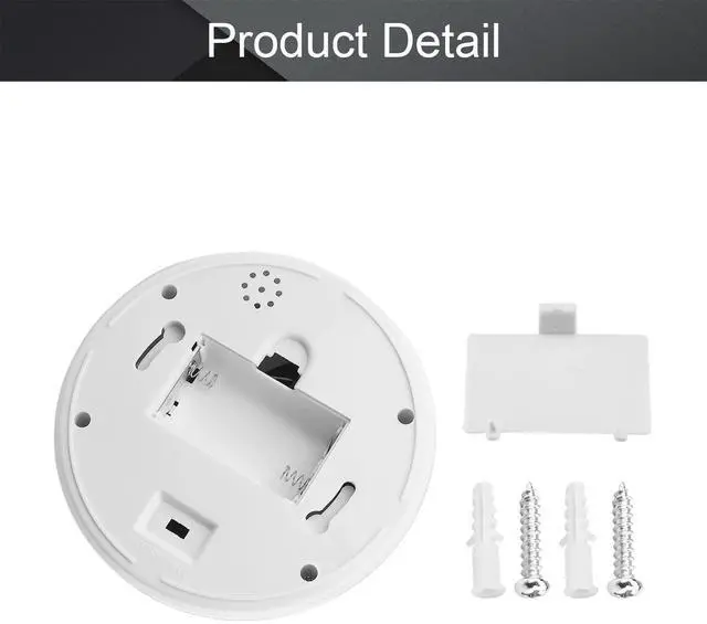 Alt view image 3 of 5 - Othmro Fake Security Camera Plastic Dummy Camera Dome CCTV Battery Powered Surveillance System for Home Outdoor Indoor Protect Your Homes,Retail Shops and Business White 2Pcs