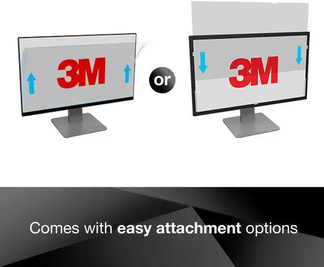 Alt view image 5 of 5 - 3M Privacy Filter for 24in Monitor, 16:10, PF240W1B