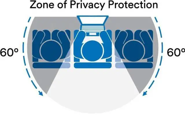Alt view image 2 of 5 - 3M Privacy Filter for 24in Monitor, 16:10, PF240W1B