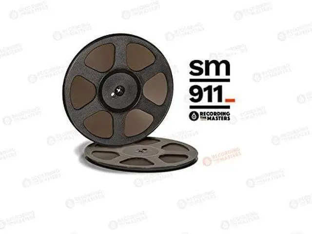 Main image of NEW RTM PYRAL BASF SM911 1/4" 2500' 762m 10.5" Plastic Reel Trident Hinged Box RMG/EMTEC Studio Mastering Tape R34112