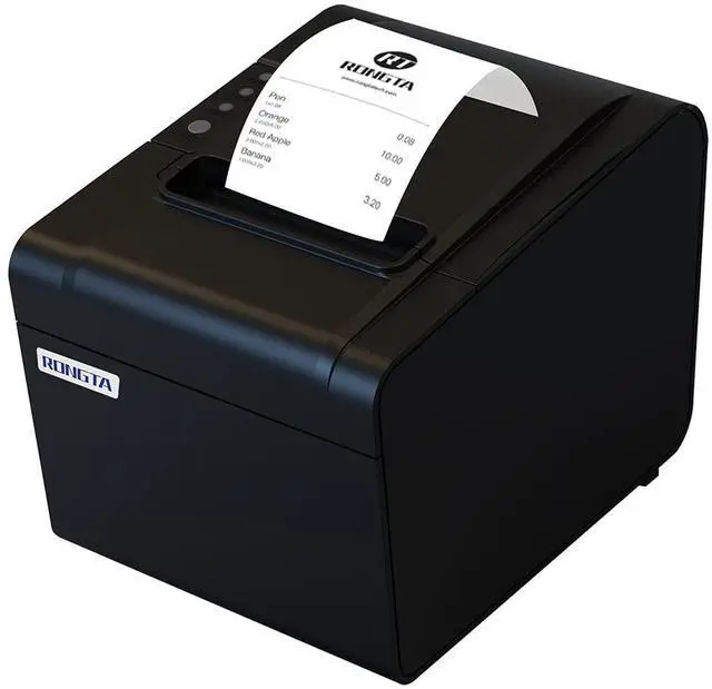 Main image of Rongta POS Printer, 80mm USB Thermal Receipt Printer, Restaurant Kitchen Printer with Auto Cutter Support Cash Drawer,USB Serial Ethernet Interface for Windows/Mac/Linux,Do Not Square (RP326)