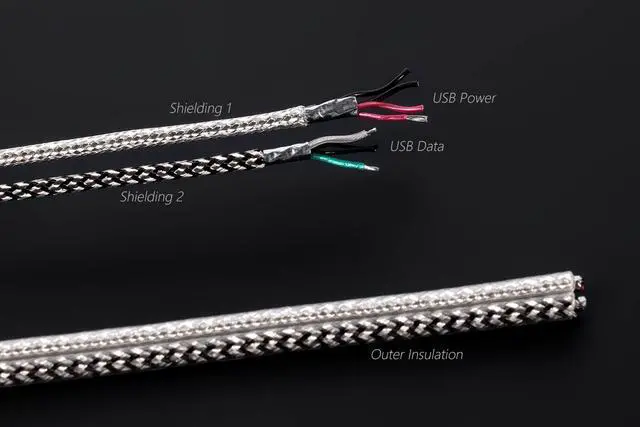 Alt view image 3 of 3 - Linsoul DDHIFI MFi09S L to USB-C OTG Nyx Series Data Cable Audio Converter Cable Lightweight Compatible with iOS Device Audiophiles Musician