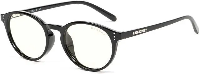 Main image of GUNNAR - Premium Gaming and Computer Glasses - Blocks 35% Blue Light - Attaché, Onyx, Clear Tint
