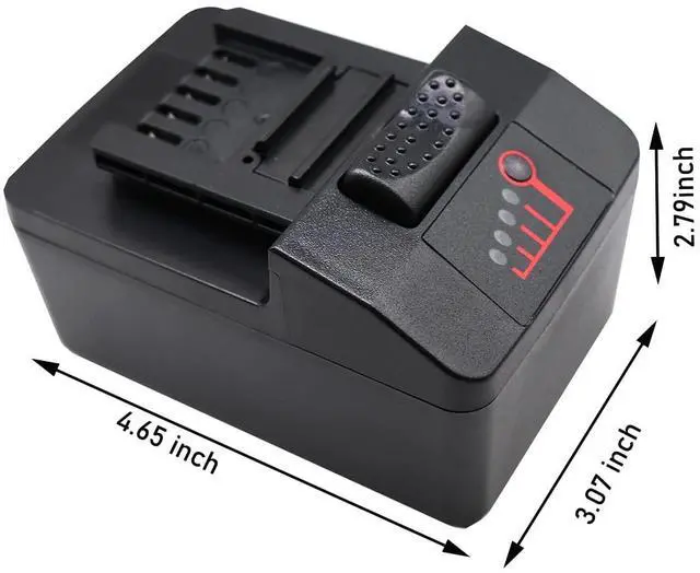 Alt view image 2 of 5 - QCZRED 18V 4000mAh CTB8185 Battery 72Wh for Snap On CTB7185 CTB8187 Compatible with Snap CT7850 CTL7850 CT8810 CDR7850H Power Tool Battery