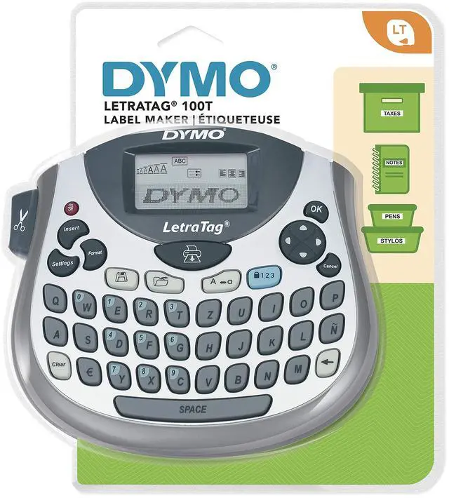 Main image of Dymo S0758370 LetraTag LT-100T Electronic Label Maker with QWERTZ Keyboard
