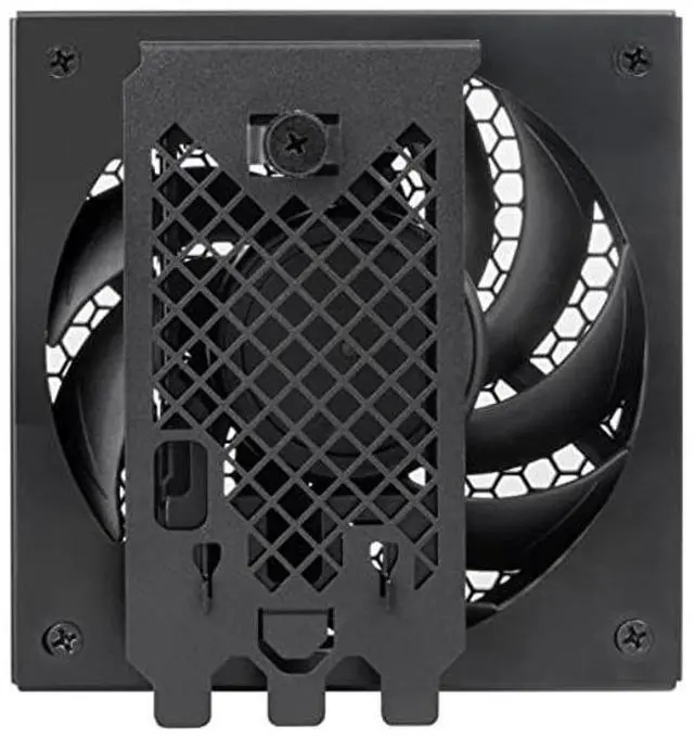 Alt view image 2 of 5 - SilverStone Technology FDP02 External GPU Cooling Fan Adapter Bracket, SST-FDP02B