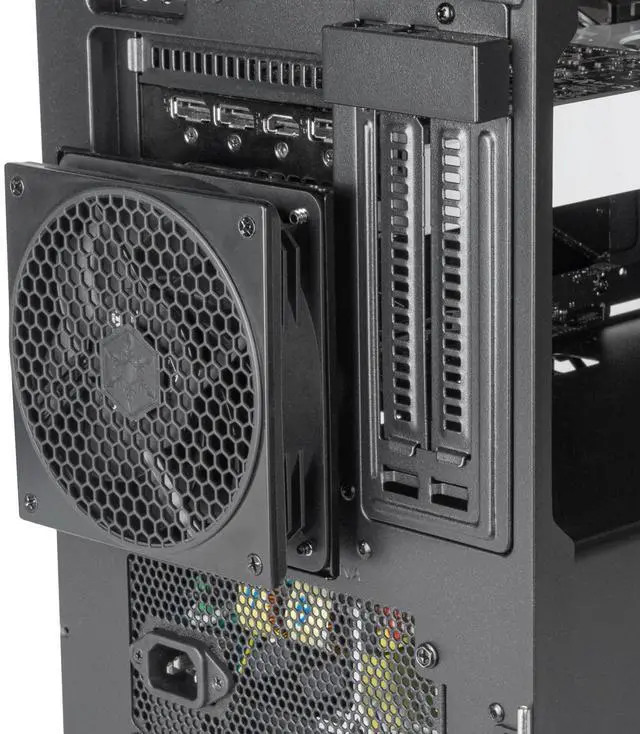 Alt view image 5 of 5 - SilverStone Technology FDP02 External GPU Cooling Fan Adapter Bracket, SST-FDP02B