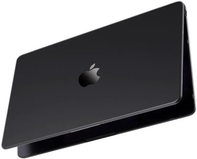 Main image of Soonjet for MacBook Air 15 inch Case M4 2025 2024 2023 M3 M2 [Top-Tier Matte Finish] [Ultra Thin Armor] Hard Shell Laptop Cover - Noble Black Clear